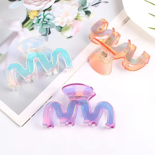 Miniatura 8 de Pinzas de garra para el cabello - Pinza de 3.35 pulgadas para mujeres con cabello grueso - Accesorios para mujeres y niñas - 3 piezas de pinzas