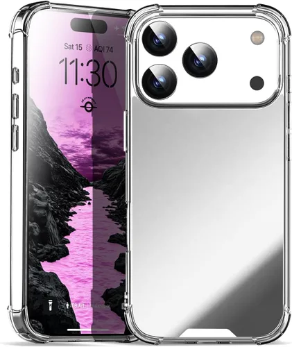 Miniatura 268 de AICase Funda protectora para iPhone 16 compatible con iPhone 16, delgada, ligera, transparente [no amarillenta] Diseño vibrante
