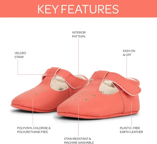 Miniatura 3 de JuJuBe Eco Steps Mary Jane - Zapatos de piel vegana
