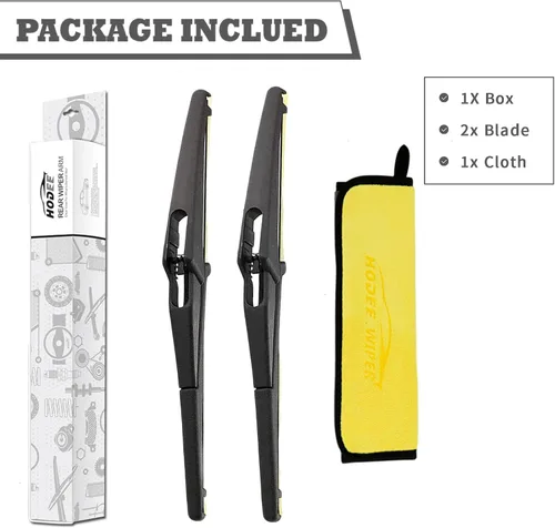 Miniatura 5 de Juego de limpiaparabrisas trasero de repuesto para Jeep Renegade 2015-2020, accesorios de ventana trasera, montaje de parabrisas trasero