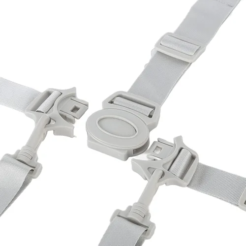 Miniatura 7 de Eujgoov Correas para silla alta ajustable de 5 puntos arnés de seguridad para bebé, cinturón de seguridad para cochecito, silla de paseo universal