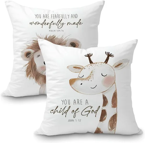 Miniatura 11 de Juego de 2 fundas de almohada de baloncesto, para deportes de baloncesto, decoración para niñas, niños, habitación, sofá, guardería, 18 x 18 pulgadas