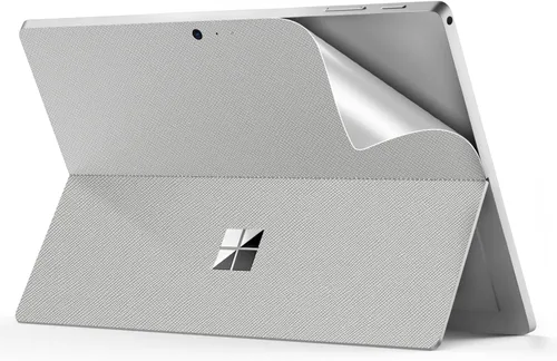 Miniatura 13 de MoKo Calcomanía para tableta Microsoft Surface de 12 pulgadas 2025, piel sintética, cubierta protectora para Surface Pro de 12 pulgadas, color negro