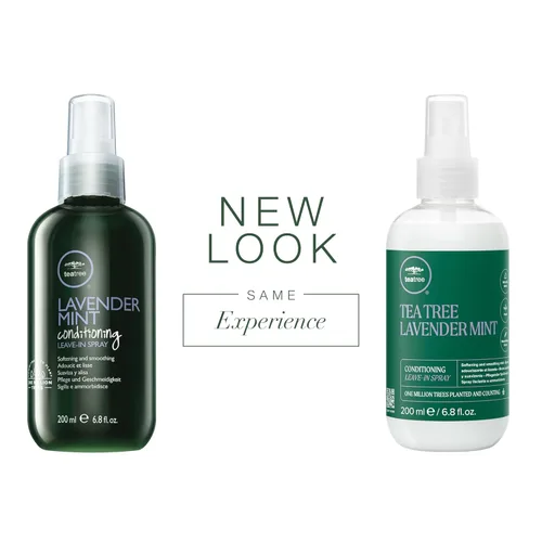 Miniatura 2 de Tea Tree Spray acondicionador sin enjuague y menta lavanda, acondicionador ligero sin enjuague, suaviza y suaviza para cabello grueso + seco, 6.8