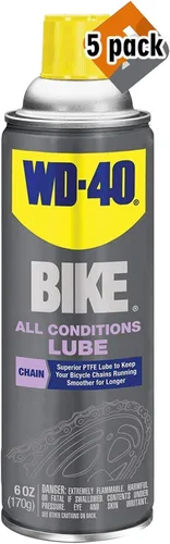 Miniatura 8 de WD-40 Bike - Lubricante para bicicletas de todas las condiciones, limpiador para bicicletas, desengrasante, lubricante seco y húmedo
