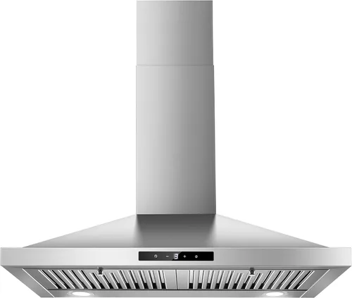 Miniatura 9 de Tieasy Campana extractora de 30 pulgadas para montaje en pared, campana de ventilación de cocina de 450 CFM en acero inoxidable, campana