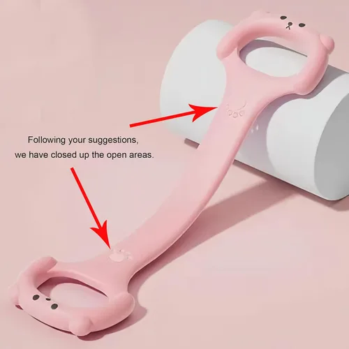 Miniatura 7 de Figura 8 bandas de resistencia de fitness con asas de 20 libras, banda de ejercicio para brazos, hombros, espalda, piernas, estiramiento, pilates