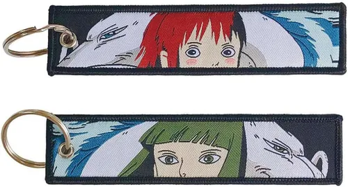 Paquete de 1 llavero de motocicleta con diseño de anime, JDM Jet Tag Keychian para motocicletas, regalos de anime de coche