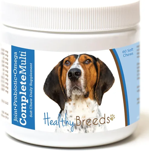 Miniatura 274 de Healthy Breeds Pug todo en uno multivitamínico suave masticable 60