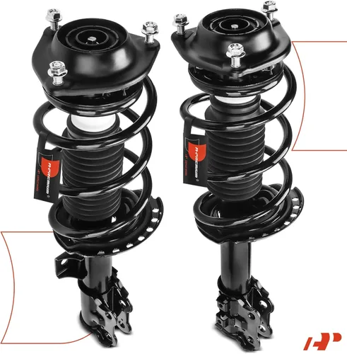 Miniatura 8 de A-Premium Conjunto completo de puntal y muelle helicoidal delantero compatible con Hyundai Elantra 2011-2016, sedán, juego de 2 piezas