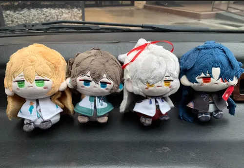 Miniatura 3 de KILA MILA Anime Kafka Bailu Blade Dan Heng Jing Yuan Muñeca de peluche Kawaii, mercancía suave, adorable muñeco de felpa, colgante, regalos (Blade-a)
