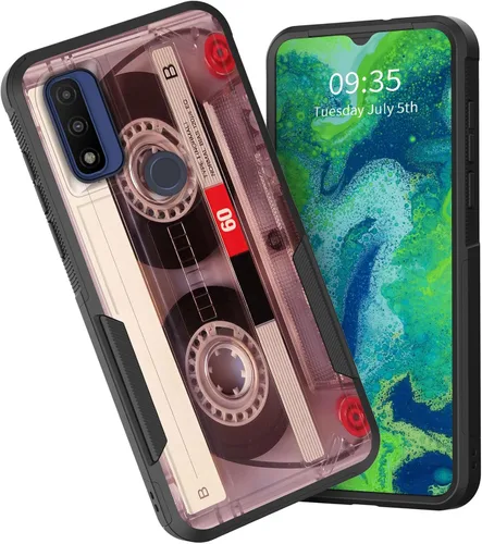 Miniatura 18 de Funda protectora para Motorola Moto G Stylus 5G 2025/Moto G Stylus 5G 2026, funda protectora híbrida de doble capa resistente a prueba de golpes