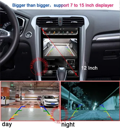 Miniatura 4 de 1280x720 píxeles coche cámara de respaldo reversa para Nissan Qashqa X-Trail Geniss Navara Sunny Citroen C2 C3 C3-XR C4 C5 C6 C8 Peugeot 301 307