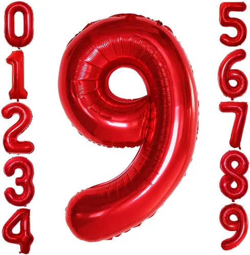 Miniatura 427 de Goer, conjunto de globos de papel aluminio para decoraciones de cumpleaños, globos de las letras de feliz cumpleaños y de números Oro