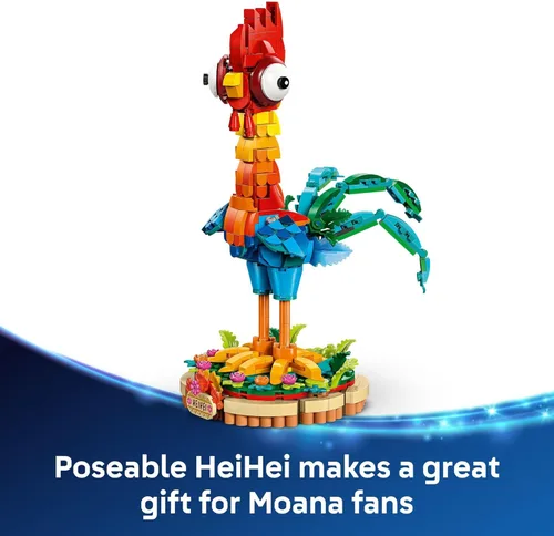 Miniatura 3 de LEGO Disney Moana 2 Heihei - Juguete de construcción para niños, niñas y niños, a partir de 9 años - Regalo para cumpleaños - Juguete de Moana