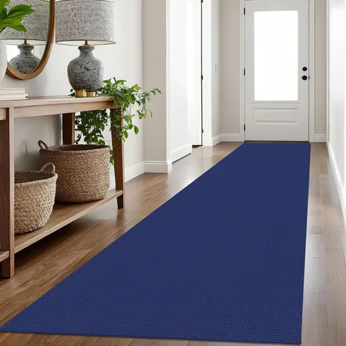 Miniatura 63 de IOHOUZE Alfombra de Área Lavable 4x6 Antideslizante con Respaldo de Goma Alfombras Tejidas para Entrada Interior Alfombras de Dormitorio Alfombra