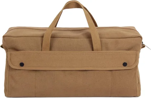 Miniatura 7 de Rothco bolsa de herramientas de lona para mecánicos jumbo - Organización resistente para equipo y herramientas Verde oliva (Olive Drab)