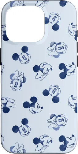 Miniatura 20 de Funda retro para iPhone 12/12 Pro de Disney Minnie y Mickey Mouse Icon Faces de arte vintage
