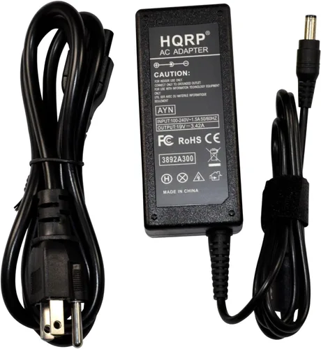 Miniatura 8 de HQRP - Cargador de repuesto de 19 V y 65 W - Compatible con Harman Kardon Onyx Studio 1 2 3 4 5 6 7 Altavoz Bluetooth inalámbrico - Adaptador