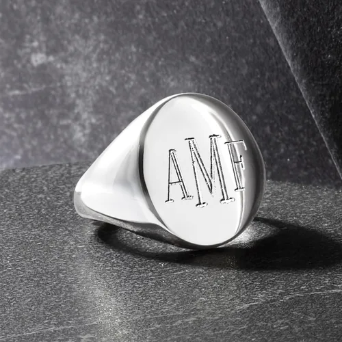 Miniatura 7 de Ross-Simons Anillo de plata de ley personalizado, Plata Esterlina, no conocido