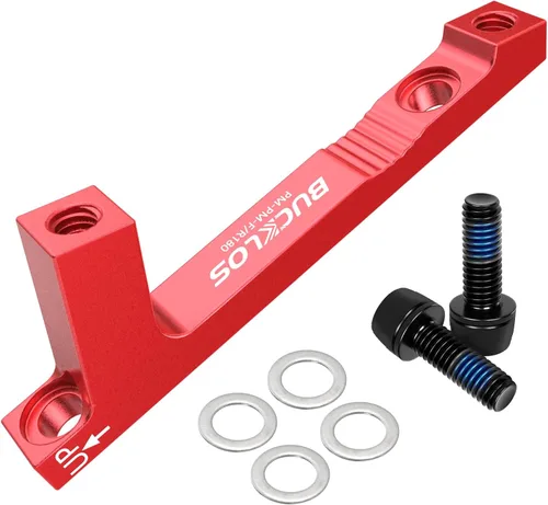 Miniatura 16 de BUCKLOS PM/es Adaptador de montaje de pinza de freno de disco delantero 180/7.992 in Accesorios de piezas de engranajes, adaptador de rotor