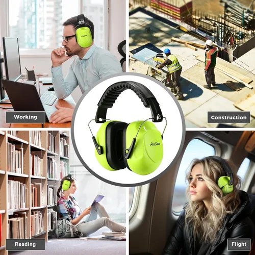 Miniatura 35 de ProCase NRR 28dB Noise Reduction Ear Muffs, Foldable Adjustable Noise Cancelling Headphones