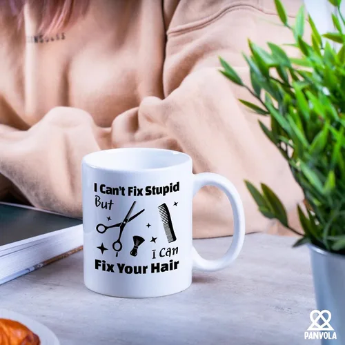 Miniatura 4 de Panvola I Can't Fix Stupid But I Can Fix Your Hair - Regalos divertidos para estilistas, regalo de graduación para peluquero, propietario