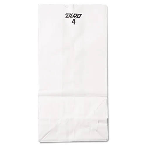 Miniatura 3 de General GW4500 #4 Bolsa de papel para comestibles, 30 libras, color blanco, estándar 5 x 3 1/3 x 9 3/4, (caja de 500 bolsas)