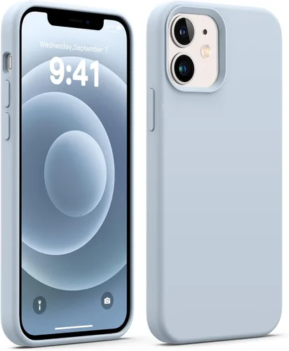 Miniatura 25 de JELE Funda a prueba de golpes diseñada para iPhone 11, funda de teléfono de silicona líquida con [forro de microfibra suave antiarañazos]