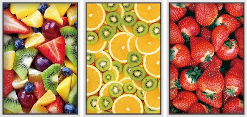 Miniatura 132 de wall26 Lienzo enmarcado para pared, juego de arte de hierbas, verduras y condimentos en madera, alimentos, fotografía cultural, realismo, paisaje