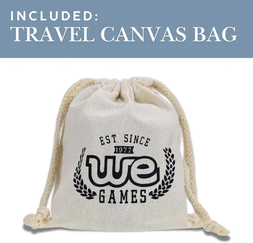 Miniatura 5 de WE Games Juego de dados de cuero negro profesional hecho a mano, viene con 5 dados de juego estándar y bolsa de tela, rodillo de dados
