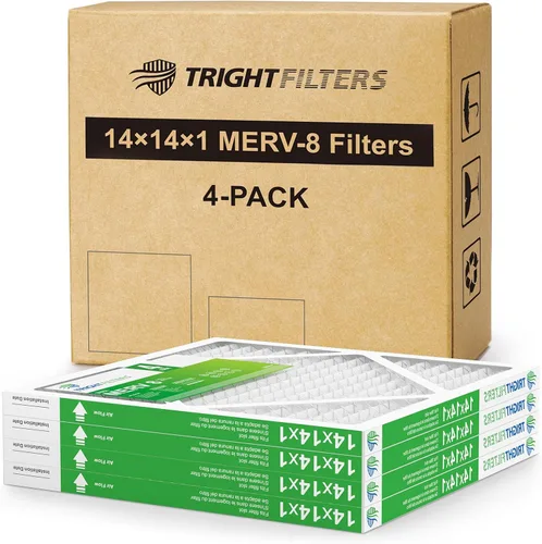 Miniatura 7 de TRIGHTFILTERS 16x20x1 Filtro de aire paquete de 4, MERV 8 filtros de aire plisados de defensa contra el polvo de reemplazo para aire acondicionado