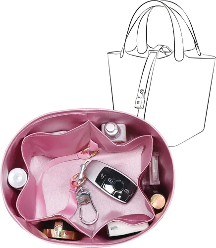 Miniatura 14 de Se adapta a Picotin 18 bolsas, inserto organizador de bolso de seda de alta calidad, suave al tacto y ligero, organizador de lujo con caja de regalo