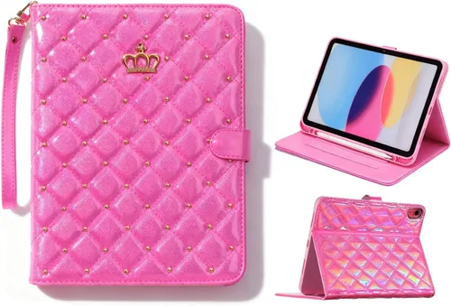 Miniatura 5 de Funda para iPad (A16) de 11ª generación de 11 pulgadas 2025 / iPad de 10ª generación de 10.9 pulgadas 2022, [Soporte para lápiz incorporado] Funda