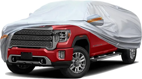 Miniatura 18 de TUCAREST - Funda de auto completa de 6 capas de alta calidad, diseño de cremallera de carcasa dura, impermeable, resistente a la intemperie
