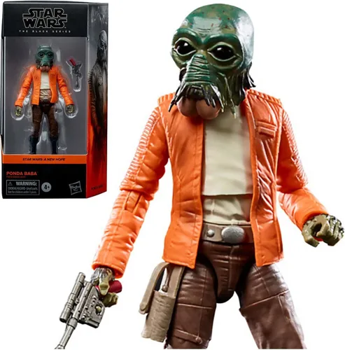 STAR WARS The Black Series Ponda Baba - Figura de acción coleccionable de 6 pulgadas, escala A New Hope, juguetes para niños a partir de 4 años