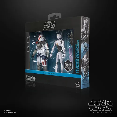 Miniatura 10 de STAR WARS The Black Series ARC Trooper (Infiltrator) y Commando Droid (entrenamiento), Battlefront II - Figuras de acción coleccionables prémium