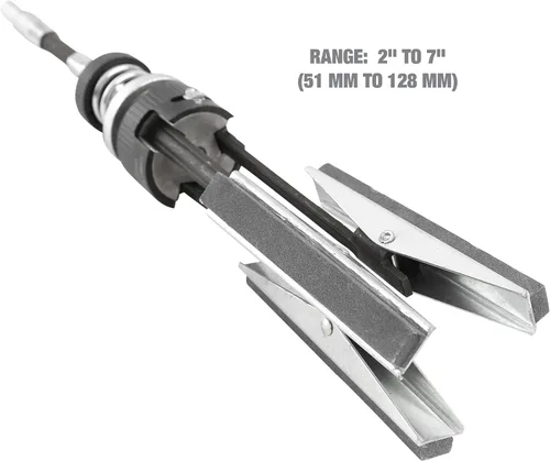 Miniatura 5 de OEMTOOLS 25030 Freno de disco ajustable y honra de motor pequeño, Honor de cilindro automotriz, herramienta de pistón de freno de disco, herramienta
