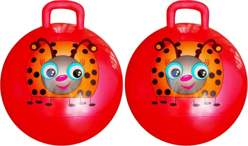 Miniatura 10 de AppleRound Hippity Hoppity Hopball con bomba de aire, 18 pulgadas/45 cm de diámetro para edades de 3 a 7 años, canguro saltarín, pelota saltarina