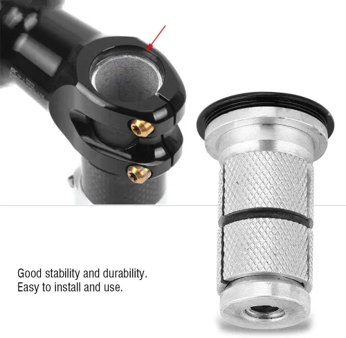 Miniatura 4 de VGEBY Enchufe para auriculares, tenedor de aleación de aluminio expandido de auriculares Top Key Expander para Mountain Road
