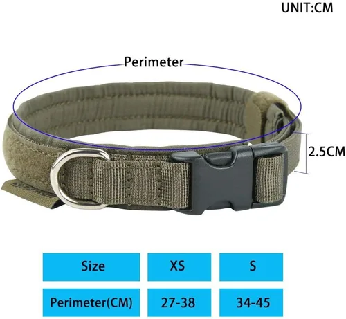Miniatura 2 de Collar para perro de tamaño XS de nailon ajustable sin tirones para perro, arnés para perro pequeño con acolchado