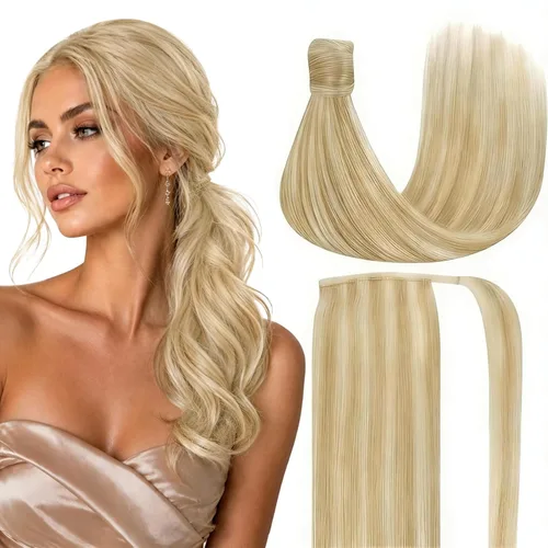 Miniatura 20 de Ve Sunny - Extensión de cabello humano real con pinza, extensiones de cabello lacio con clip, color marrón moca, 20 pulgadas, 2.82 oz