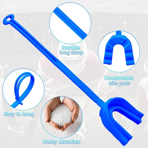 Miniatura 2 de ARGOMAX Protector bucal para deportes, hockey, lacrosse, béisbol, lucha libre, protección resistente y ajuste personalizado, protector bucal