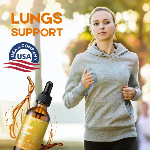 Miniatura 3 de Gotas de gordolobo líquido para pulmones – Suplemento de hierbas respiratorias, extracto de hoja de gordolobo para limpieza de pulmones