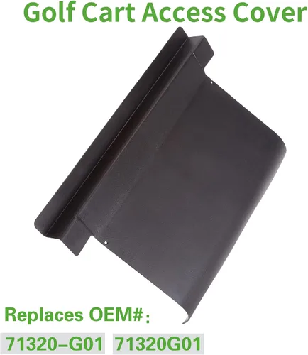 Miniatura 4 de 10L0L Cubierta del panel de acceso del carrito de golf para EZGO TXT & Medalist 1994-2013, reemplazo de la cubierta de acceso del motor trasero