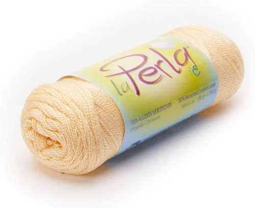 Miniatura 13 de LA Perla de Omega - Hilo Perle 100% algodón mercerizado ideal para ganchillo fino - Color: 01 - Blanco 601