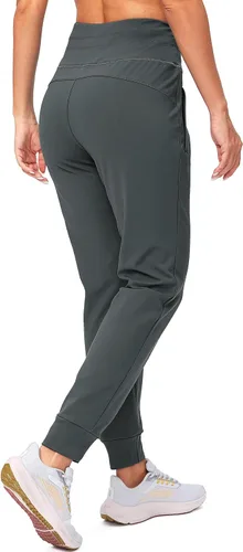 Miniatura 49 de G Gradual Pantalones deportivos con forro polar para mujer, de cintura alta, resistentes al agua, térmicos, para invierno, correr, senderismo
