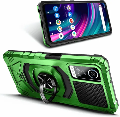 Miniatura 2 de NZND Funda para BLU G91 Max con protector de pantalla de vidrio templado (cobertura máxima), protección de cuerpo completo [grado militar], funda