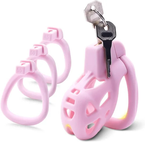 Miniatura 9 de Jaula de castidad ligera para pene de hombre, jaula de castidad para pene, dispositivo de castidad de KG, suave, jaula de pene para hombres, juguete