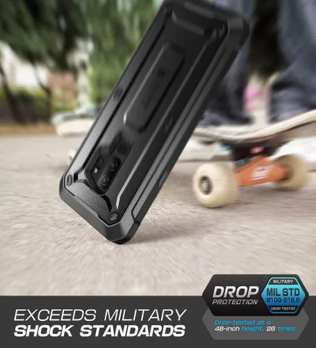 Miniatura 3 de SUPCASE Unicorn Beetle Pro Series - Funda diseñada para Samsung Galaxy S9+ Plus, con protector de pantalla integrado, funda resistente de cuerpo